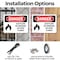 Signmission Acetylene No Smoking No Open Flames Danger Sign, Plastic, 14in W x 10in L, 2PK OS-2PACK-DS-P-1014-L-1015 - alternate 8